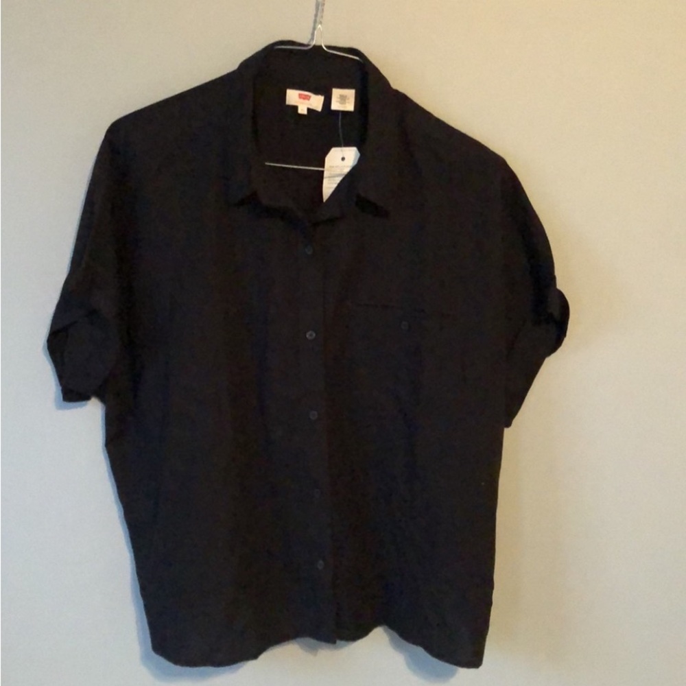 Levi's Women's Ariana Boxy Short-Sleeve Button Shirt